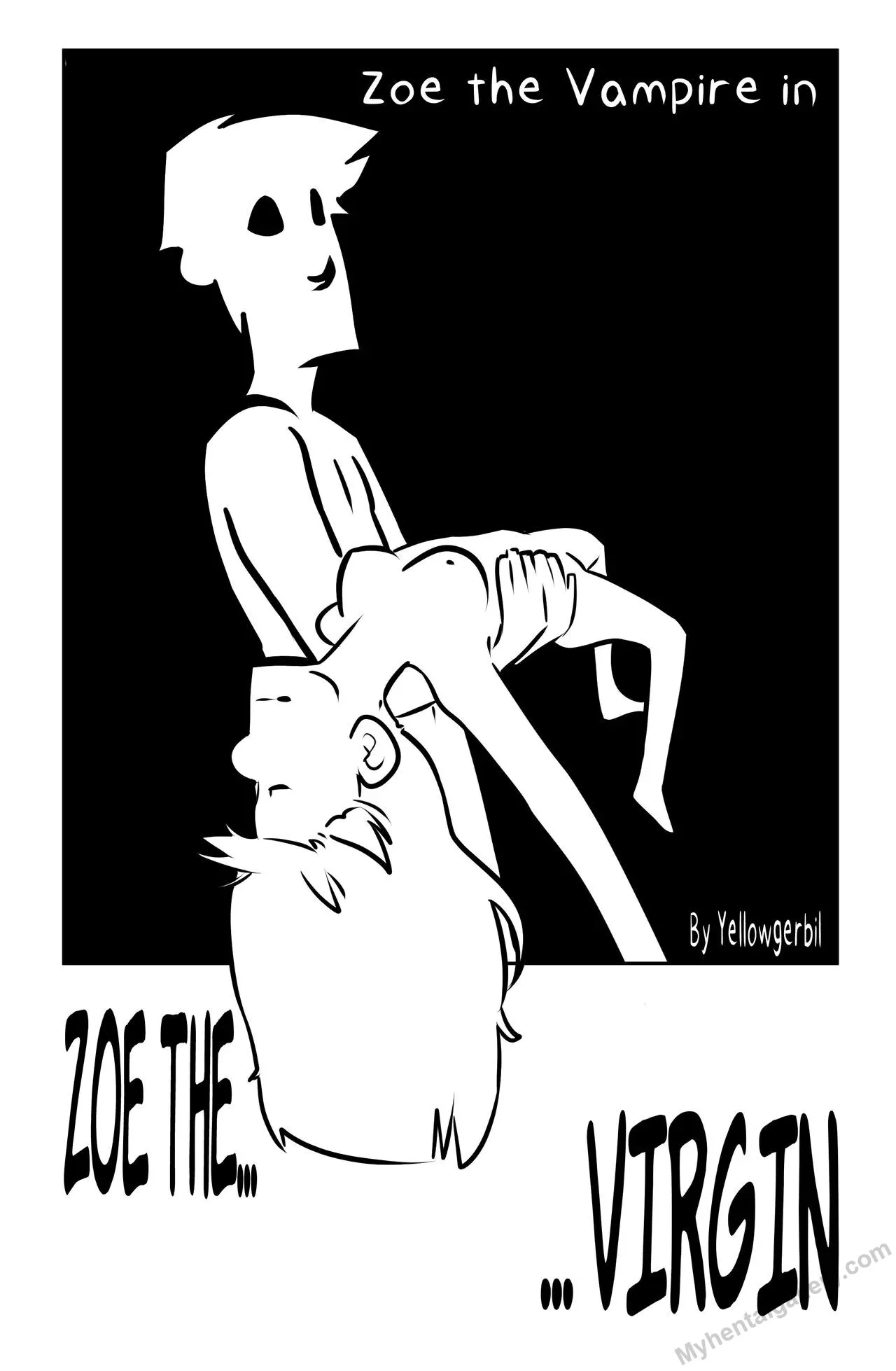 Zoe The Vampire - Zoe The Virgin porno comics Cover