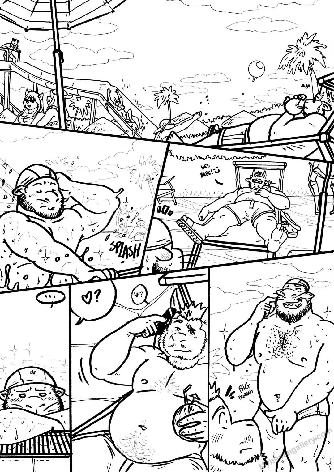 Pool Emergency porno comics Cover