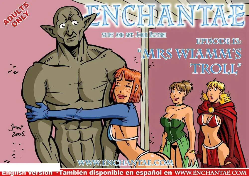 Enchantae 13 - Mrs Wiamm's Troll porno comics Cover