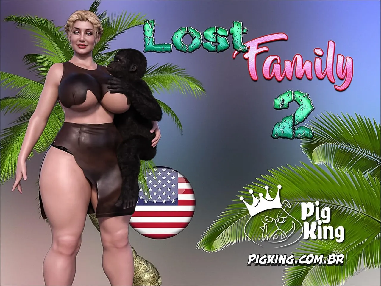 Lost Family 2 porno comics Cover