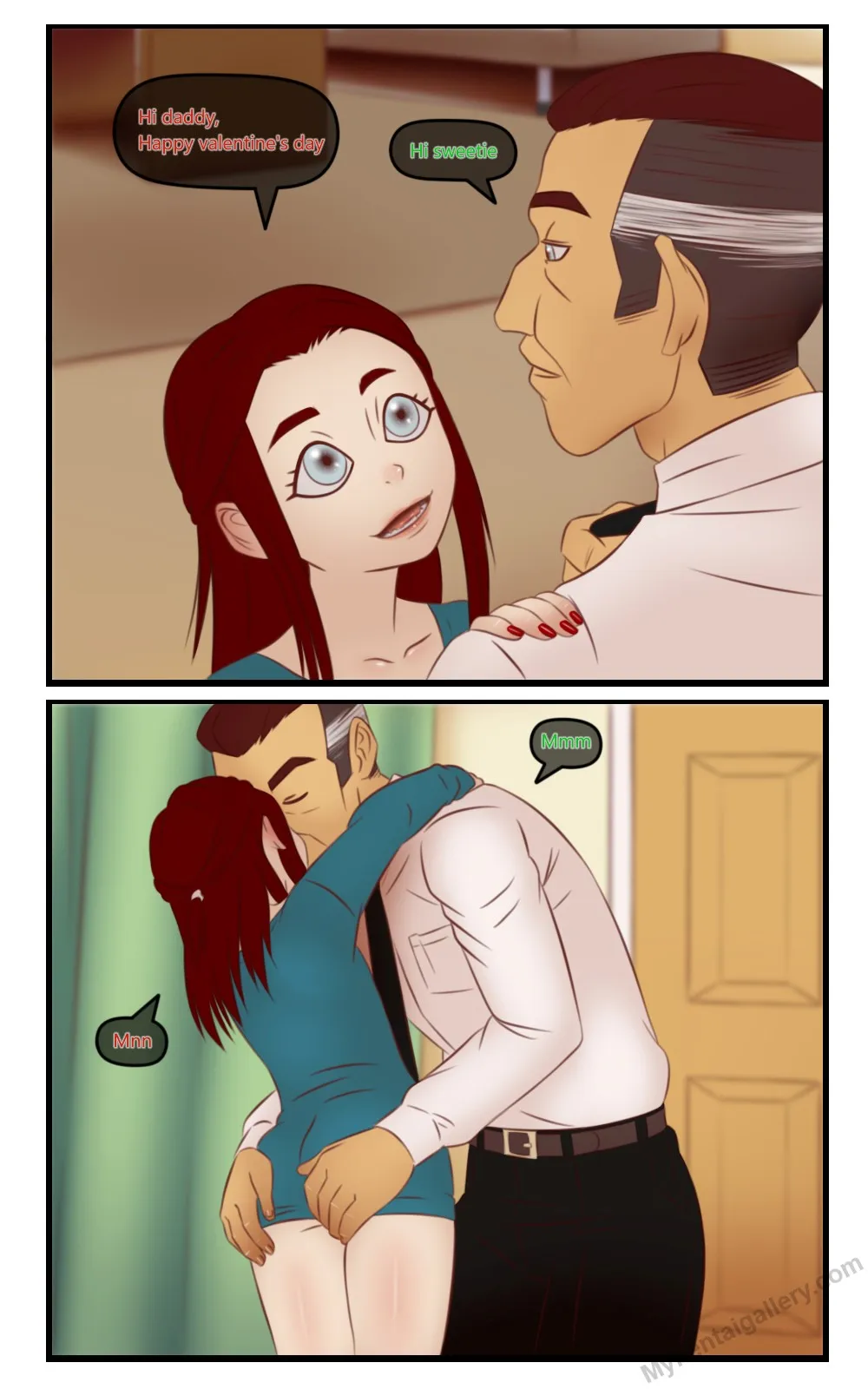 Valentine's Day Of Rebecca porno comics