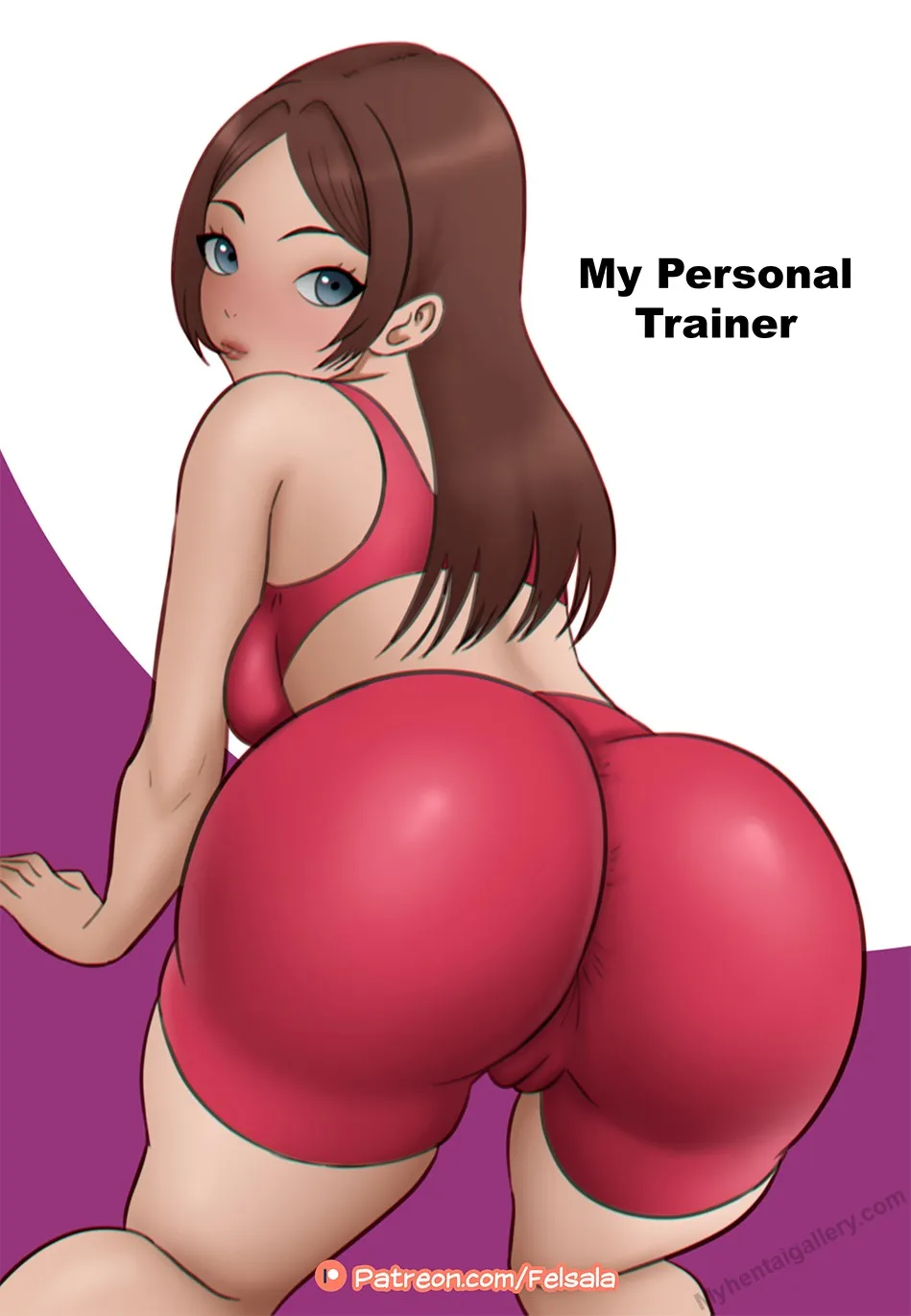 My Personal Trainer porno comics Cover