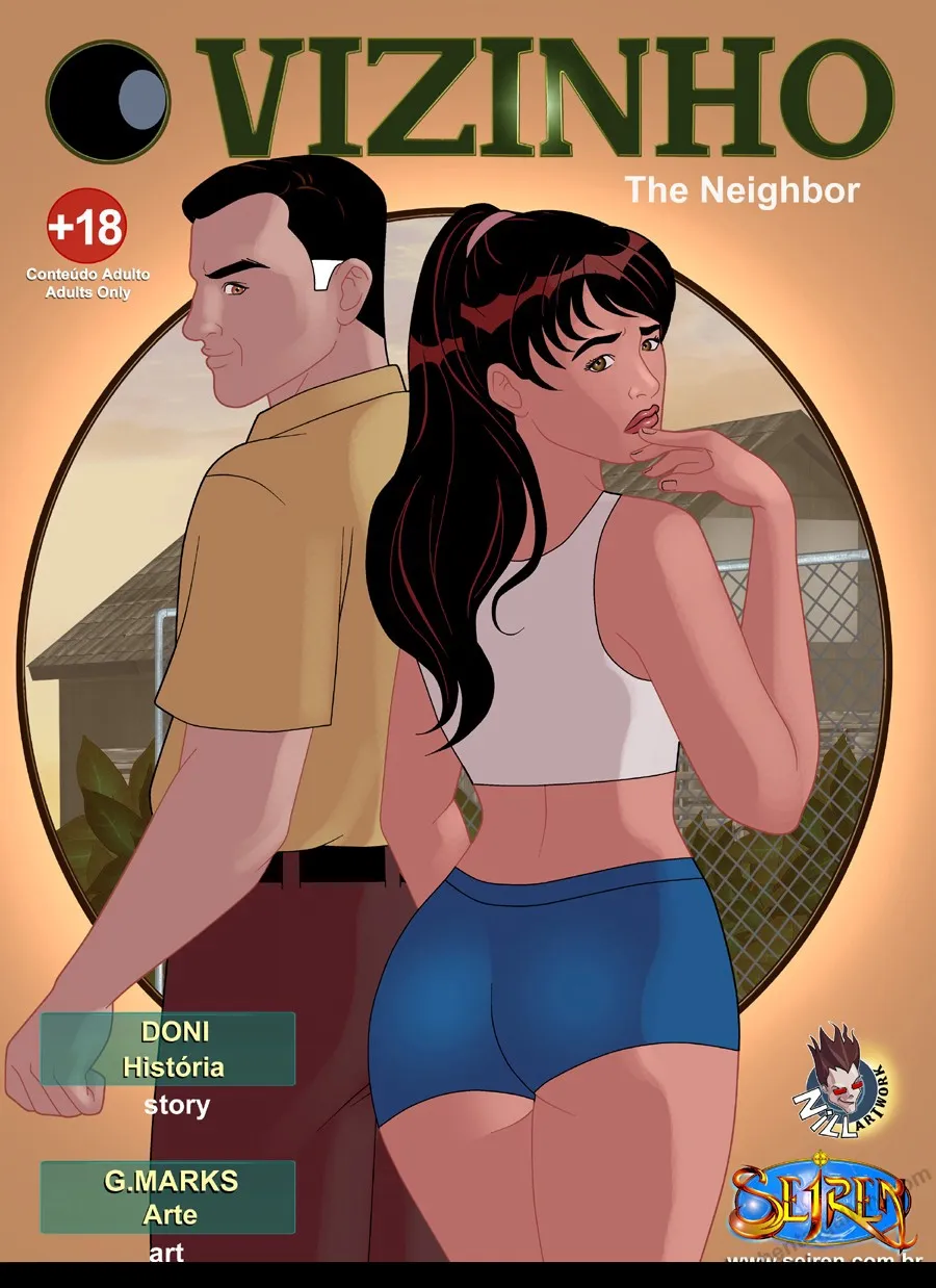 The Neighbor! porno comics Cover