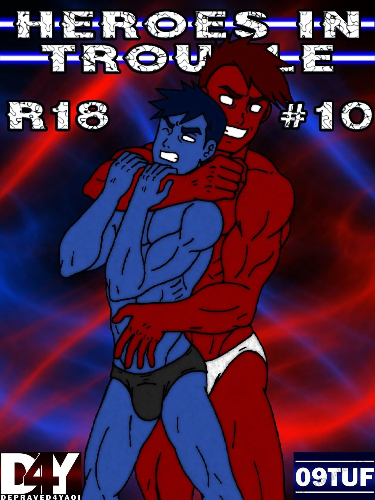 Heroes In Trouble 10 porno comics Cover