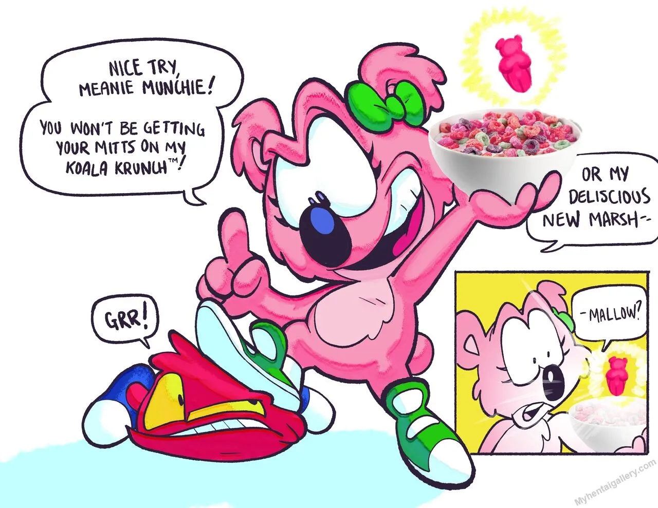 Koala Krunch porno comics Cover