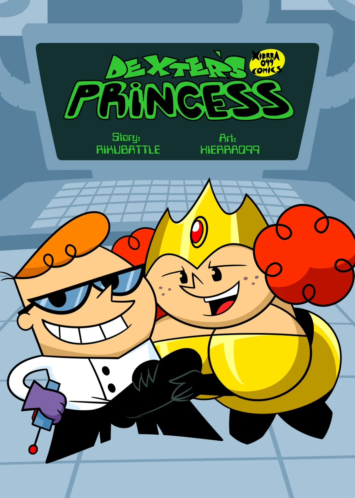 Dexter's Princess porno comics Cover