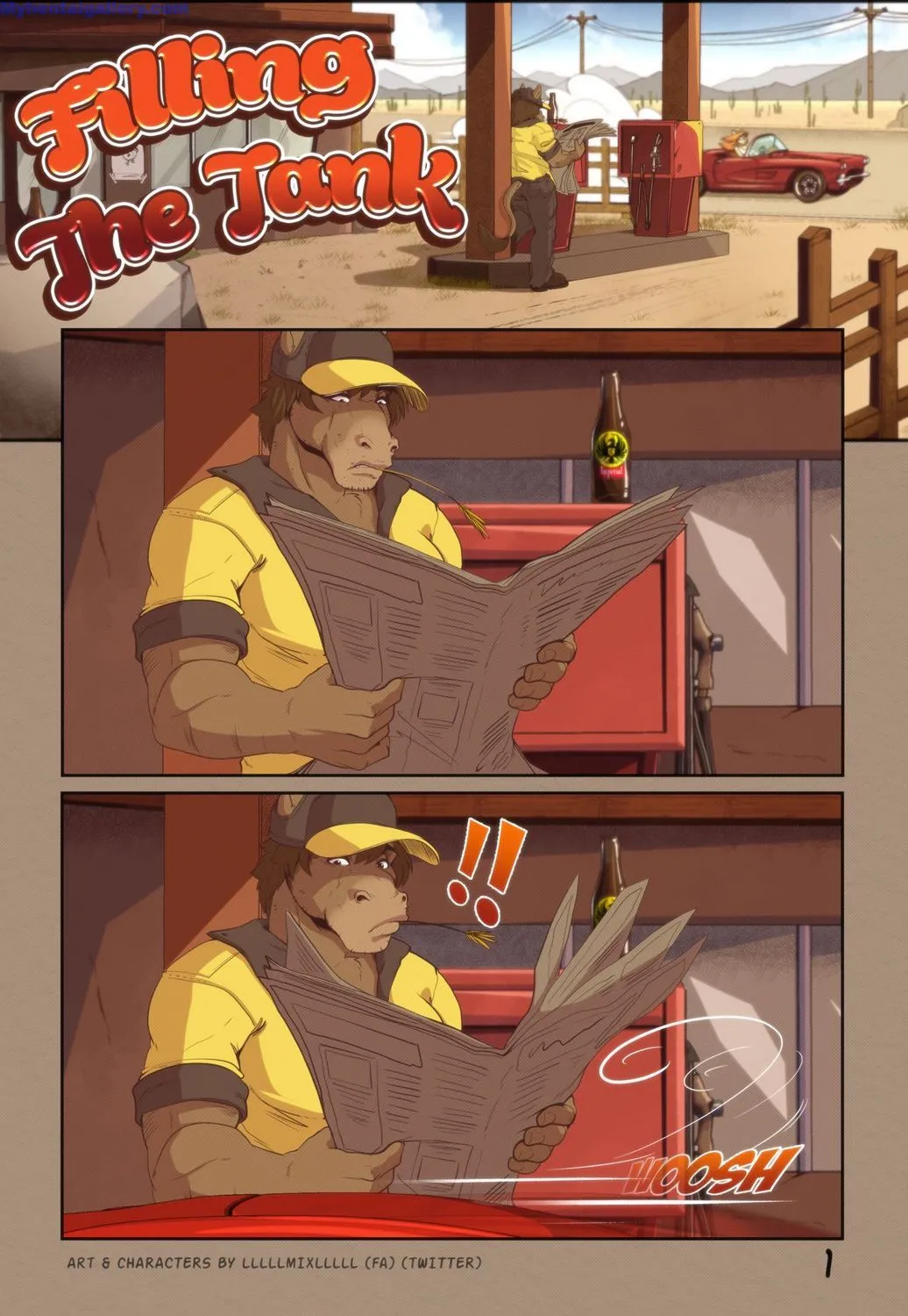 Filling The Tank porno comics