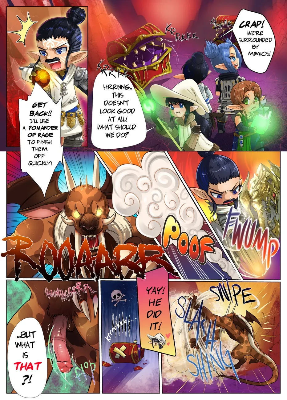 Palace Of The Dick porno comics