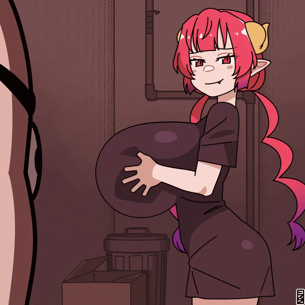 Alleyway Iruru Zuri porno comics Cover