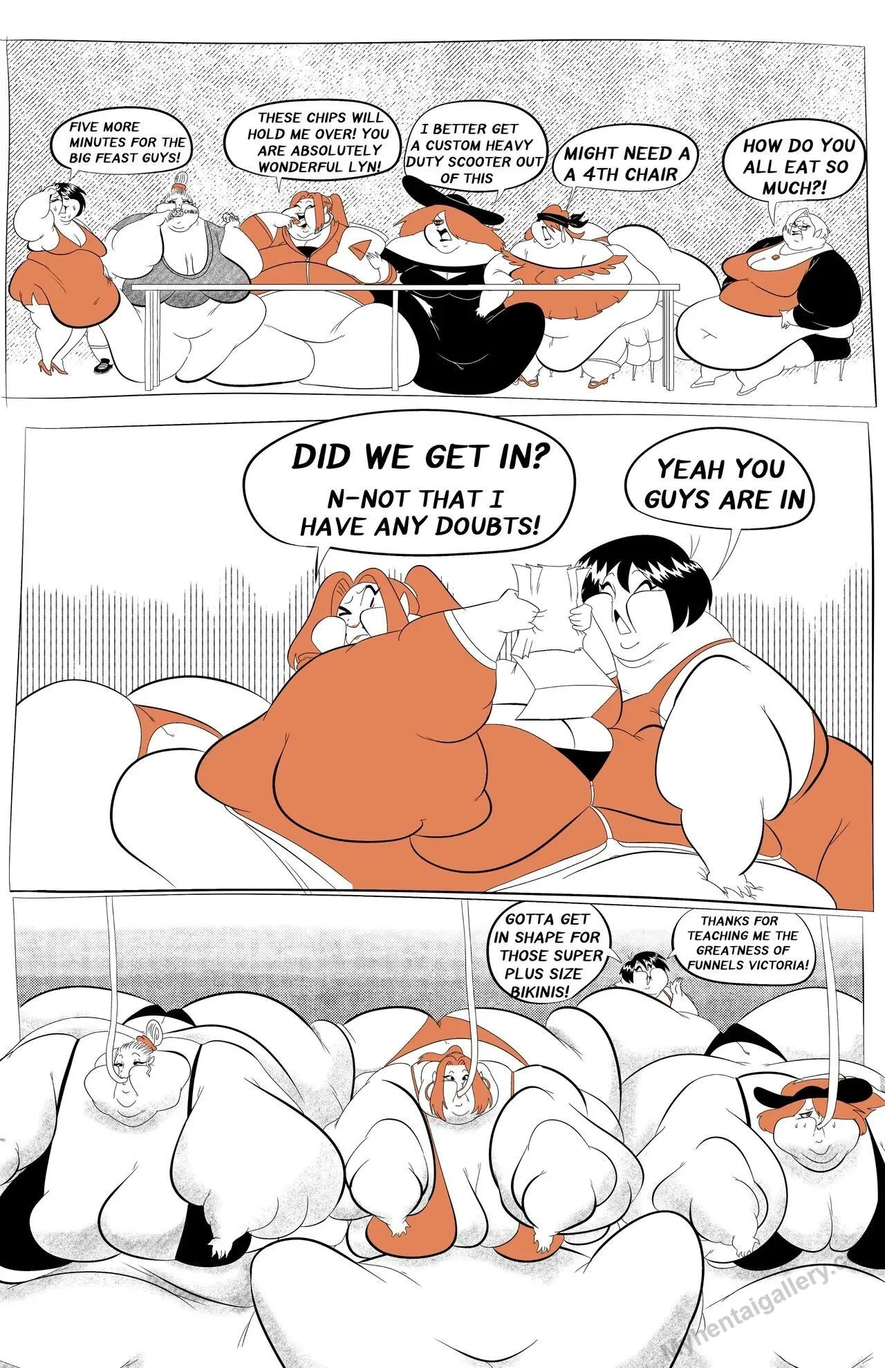 Beth's Big Posse porno comics Cover