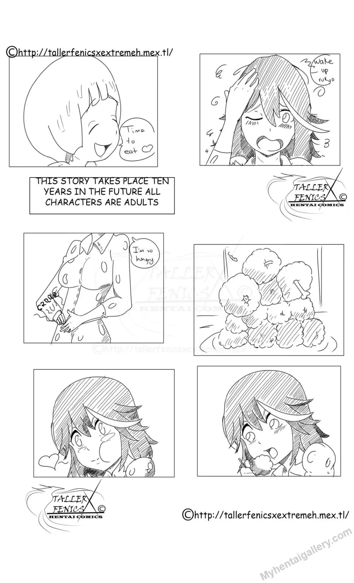 Matoy's Hungry Day porno comics Cover