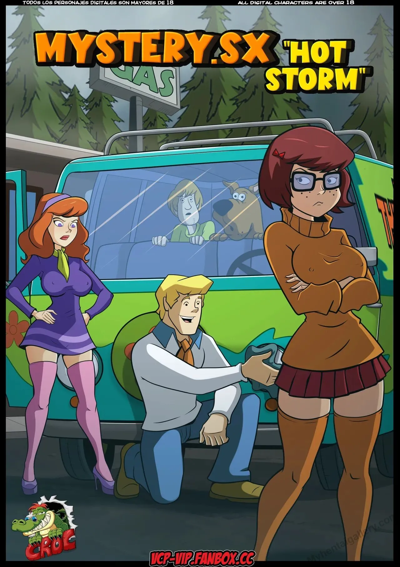 Mystery.Sx - Hot Storm porno comics Cover