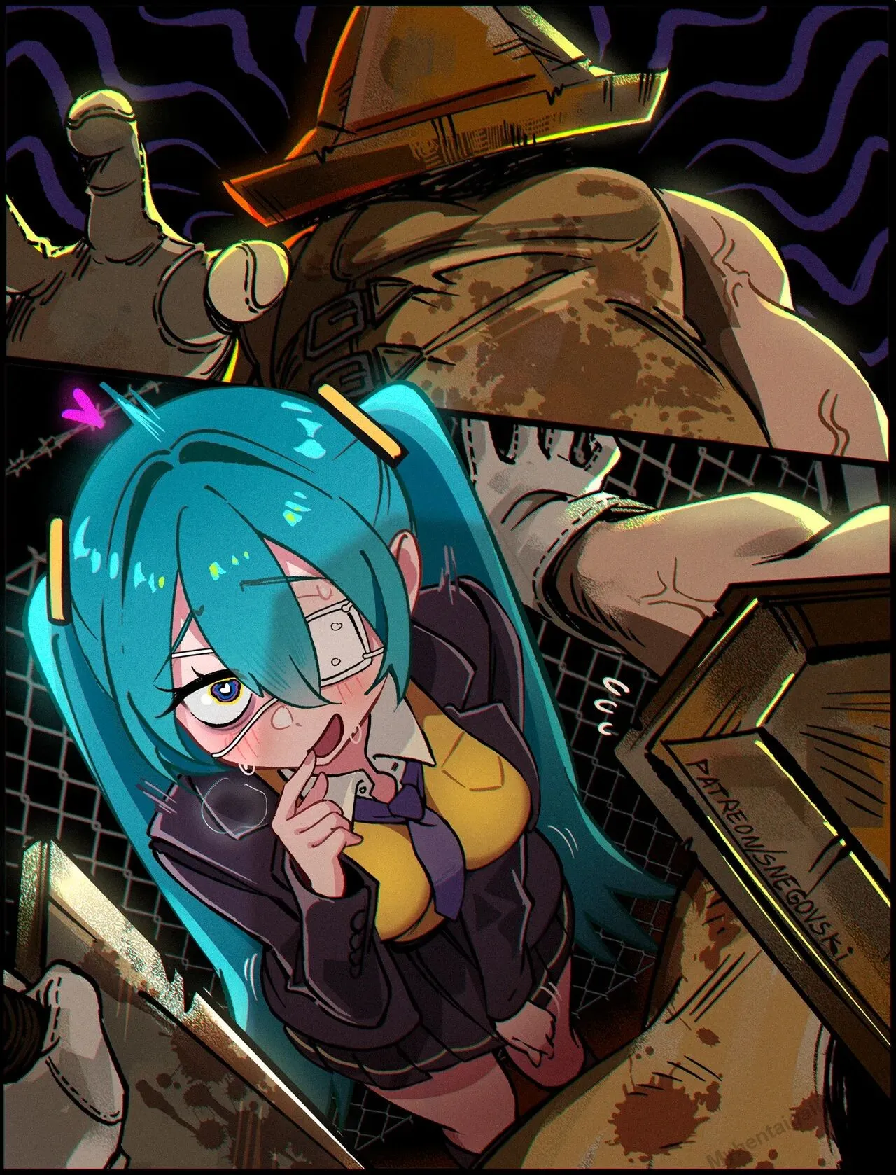 Silent Hill Miku porno comics