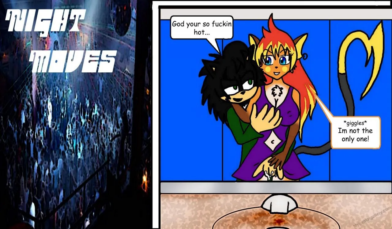 Night Moves! porno comics Cover