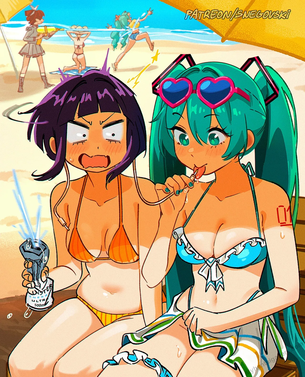 Miku x Jiro porno comics Cover