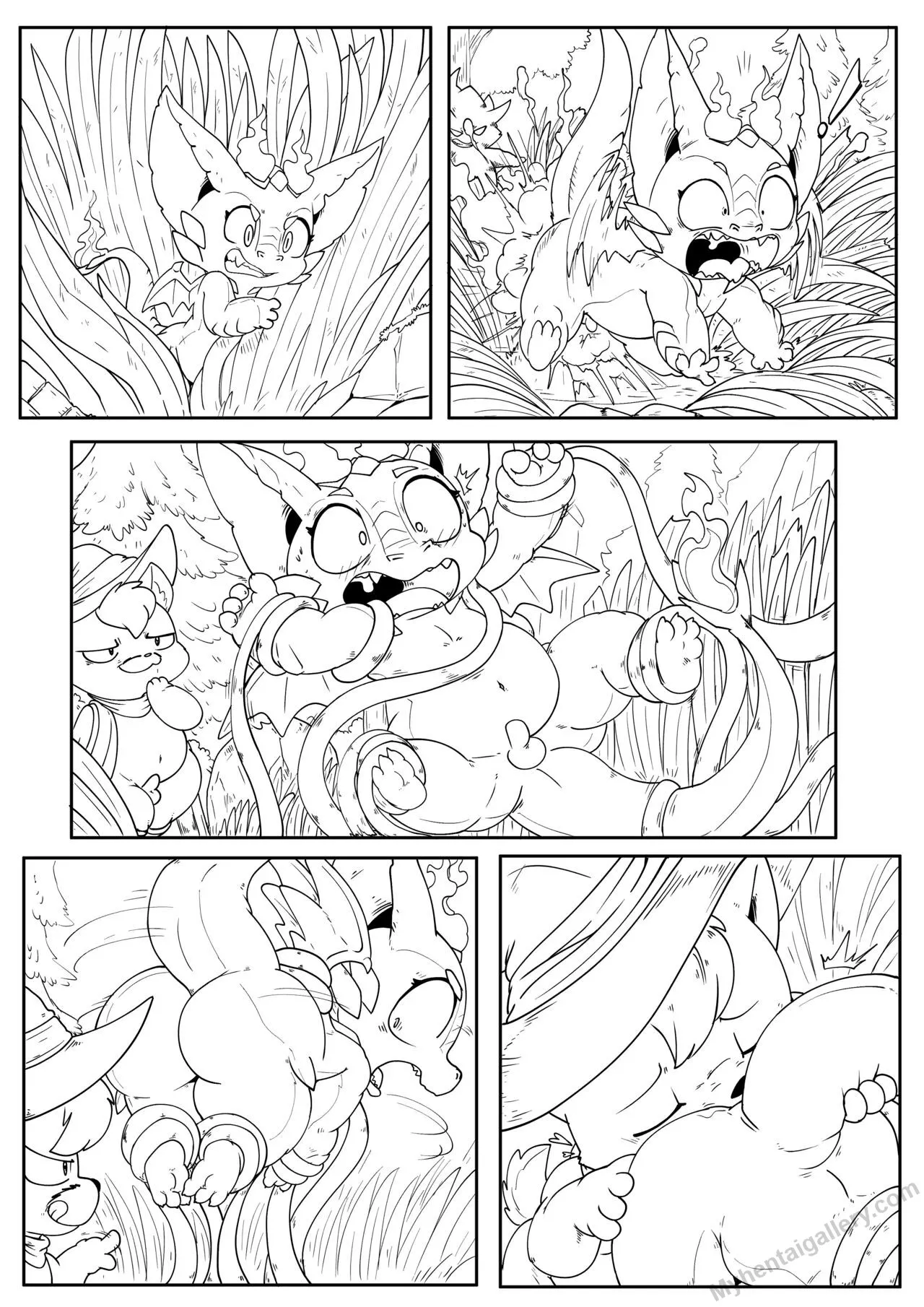 Smolder And Dog porno comics Cover