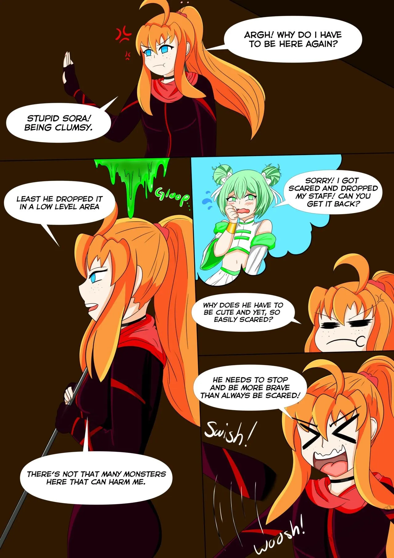Fayne's Dungeon Hunting porno comics