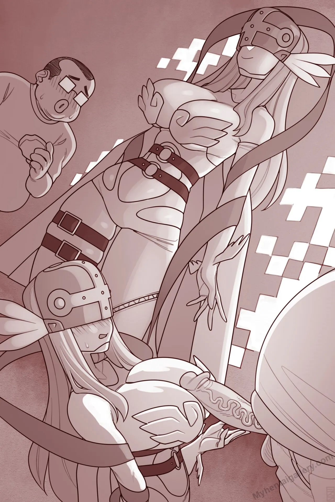 Angewomon Zuri porno comics Cover