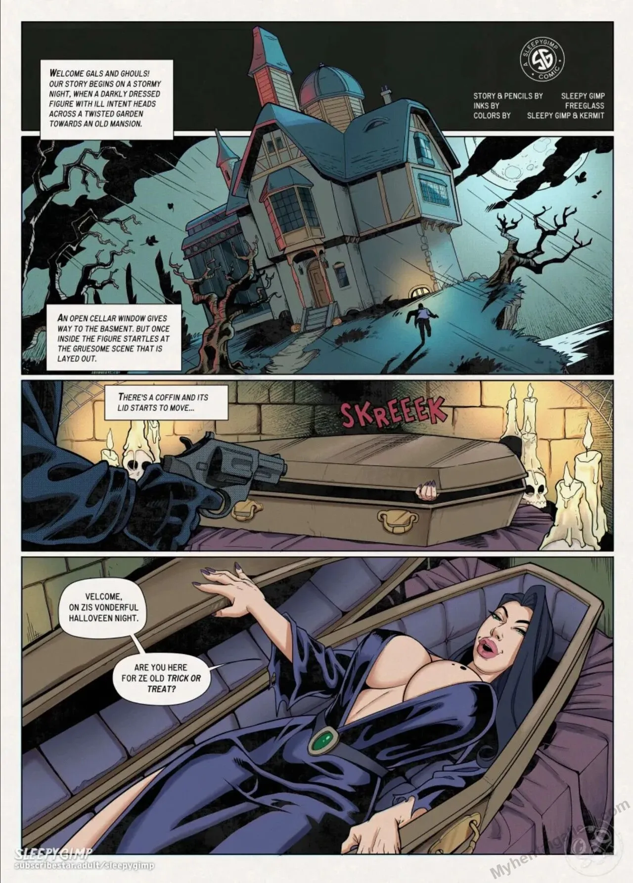 Brood Of Evil porno comics Cover