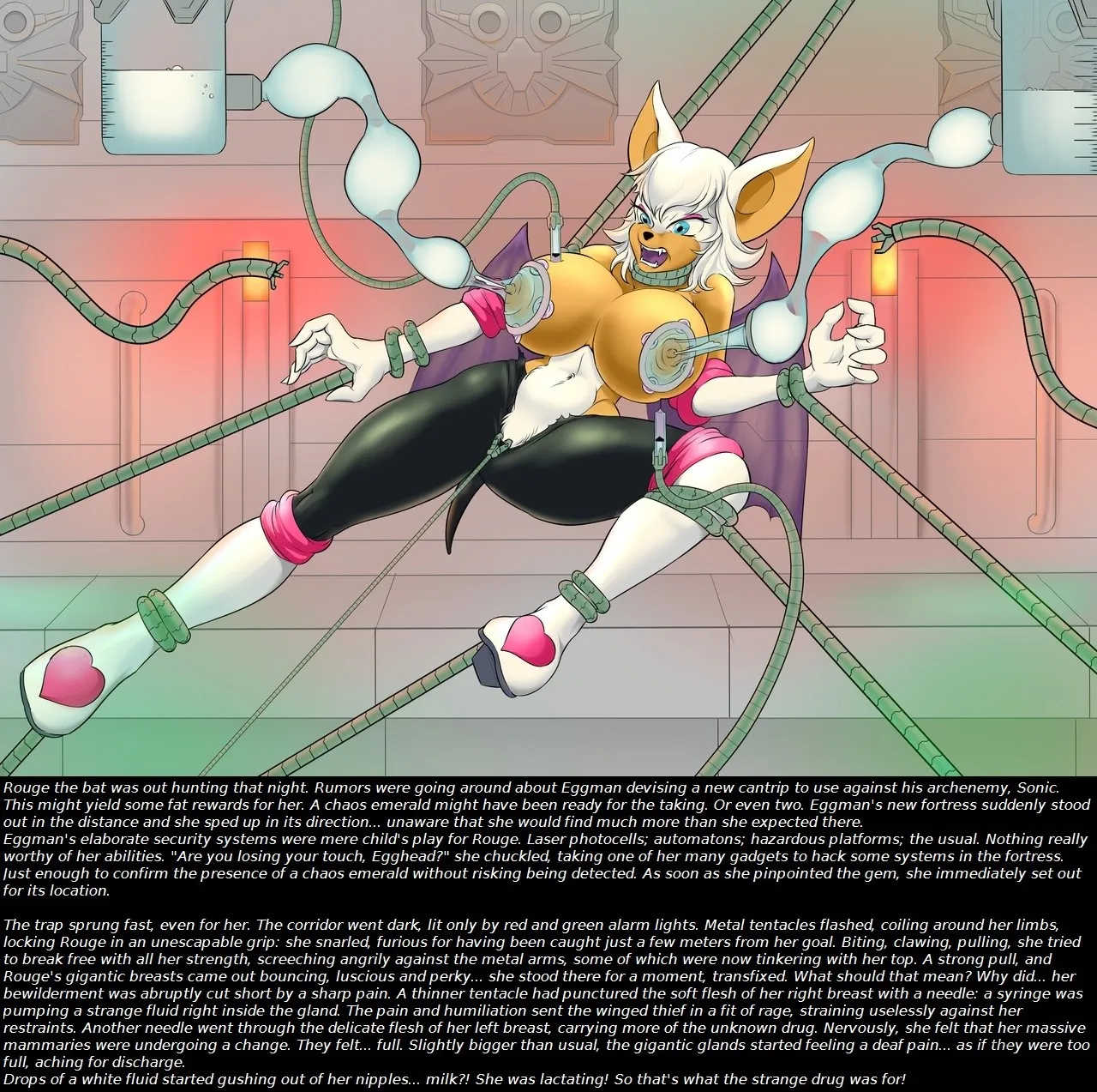 Mobian's Milk porno comics Cover