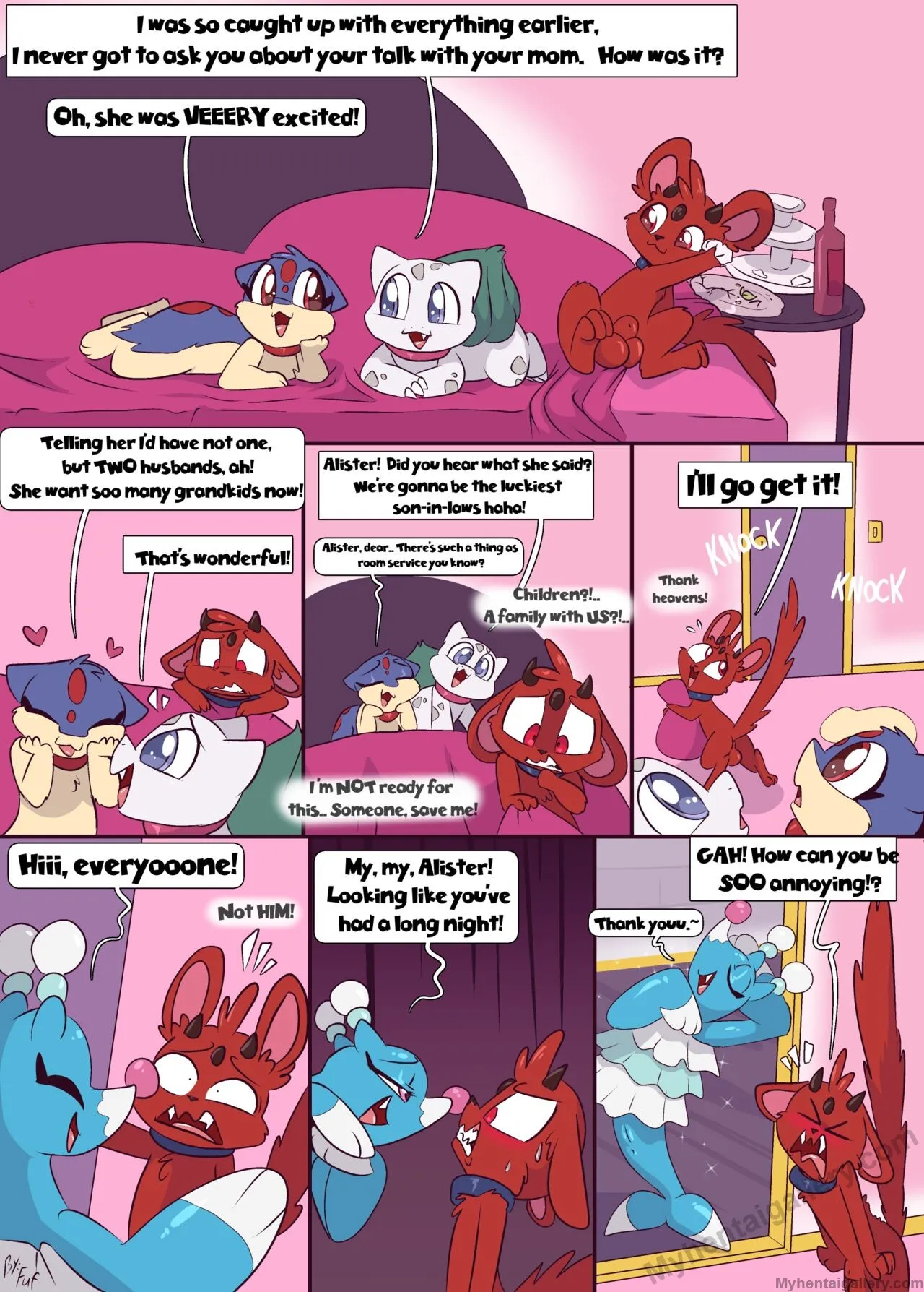 A Friend With Benefits porno comics Cover