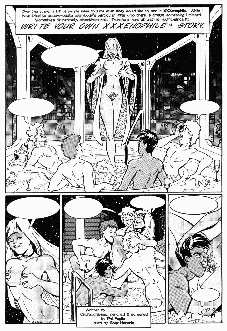 Write Your Own Xxxenophile Story porno comics Cover