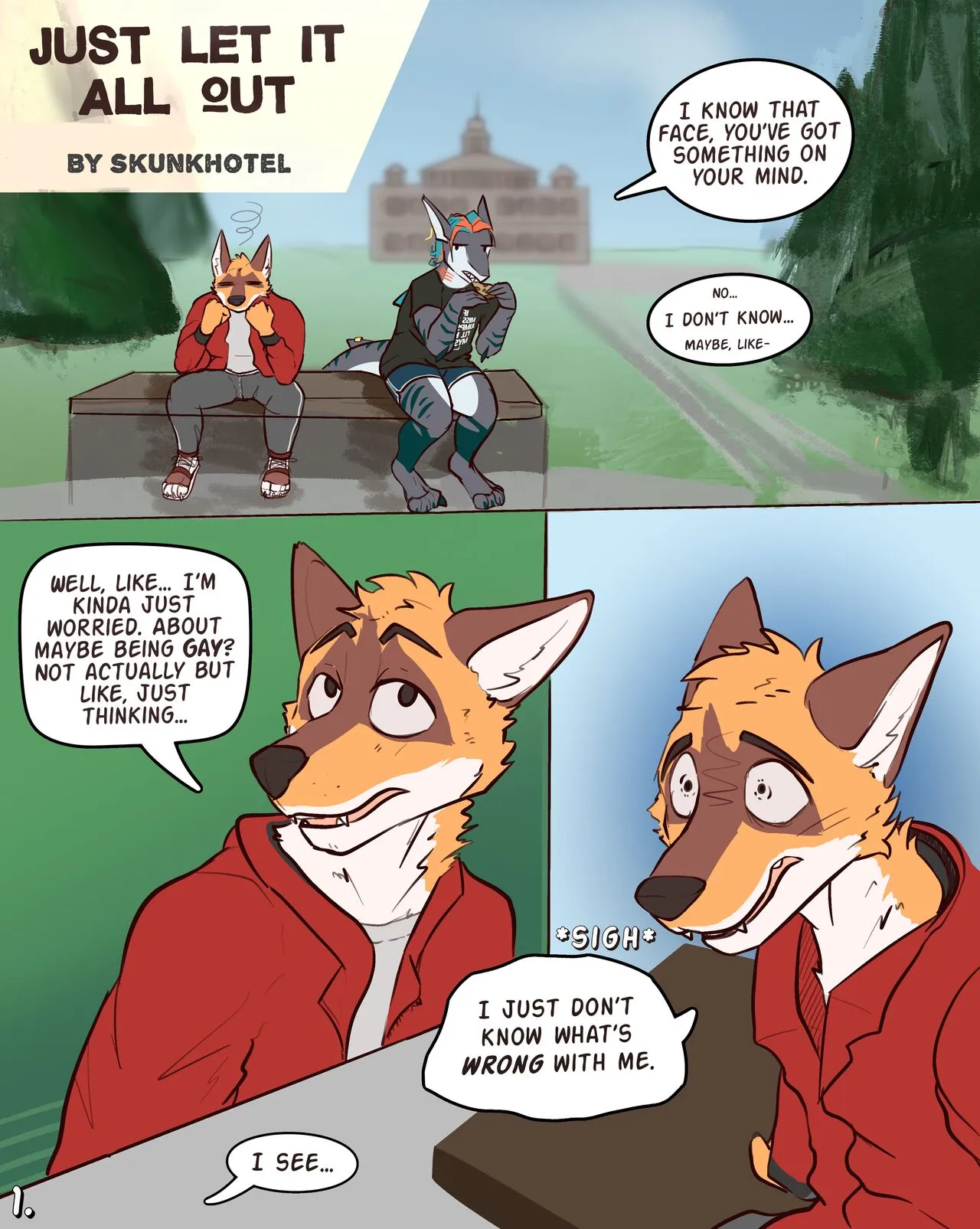 Just Let It All Out porno comics