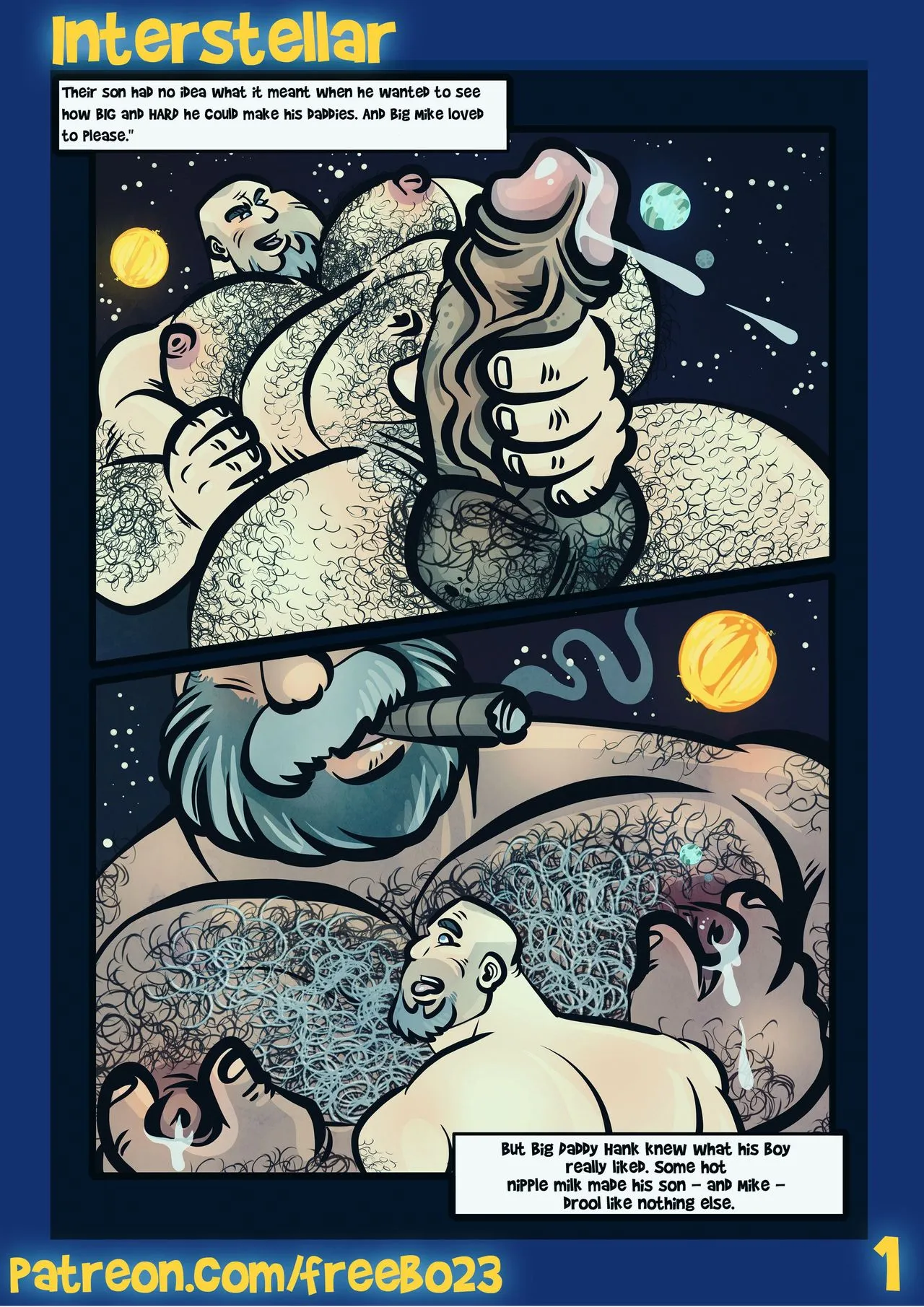 Interstellar porno comics Cover