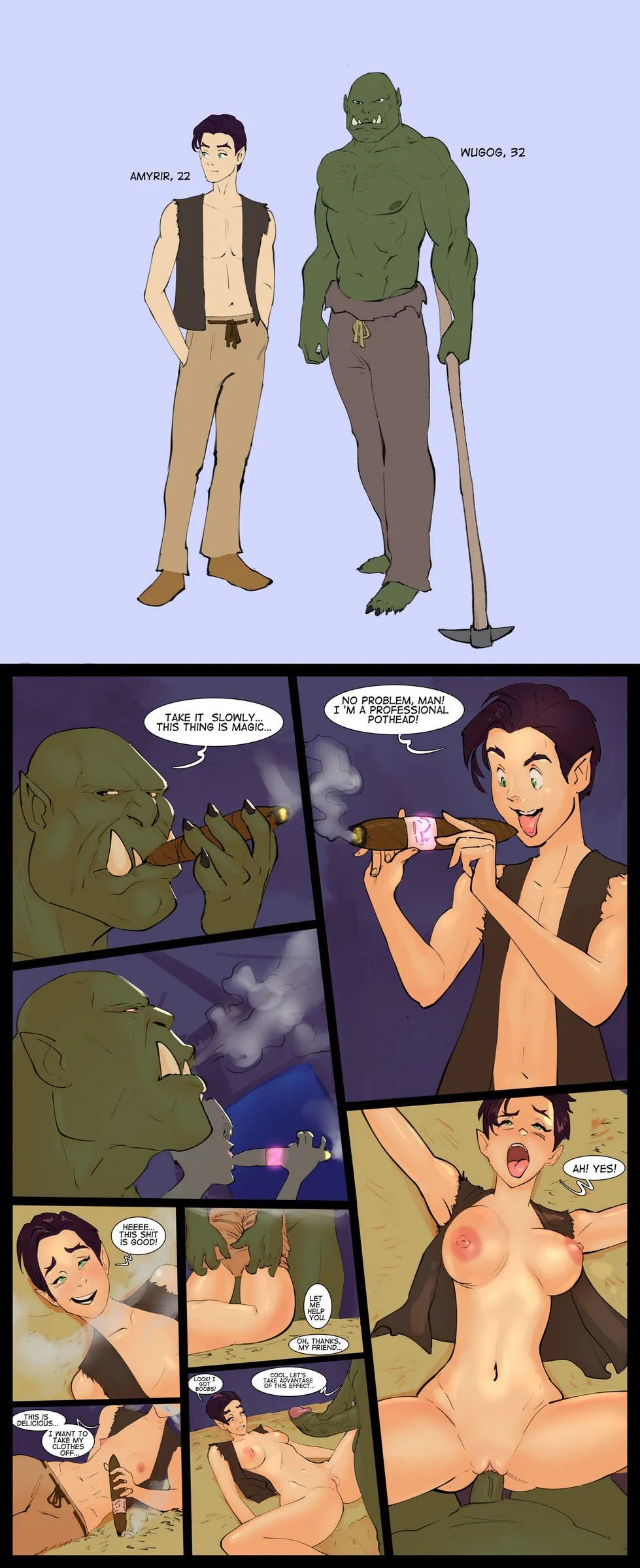 Love Herb porno comics