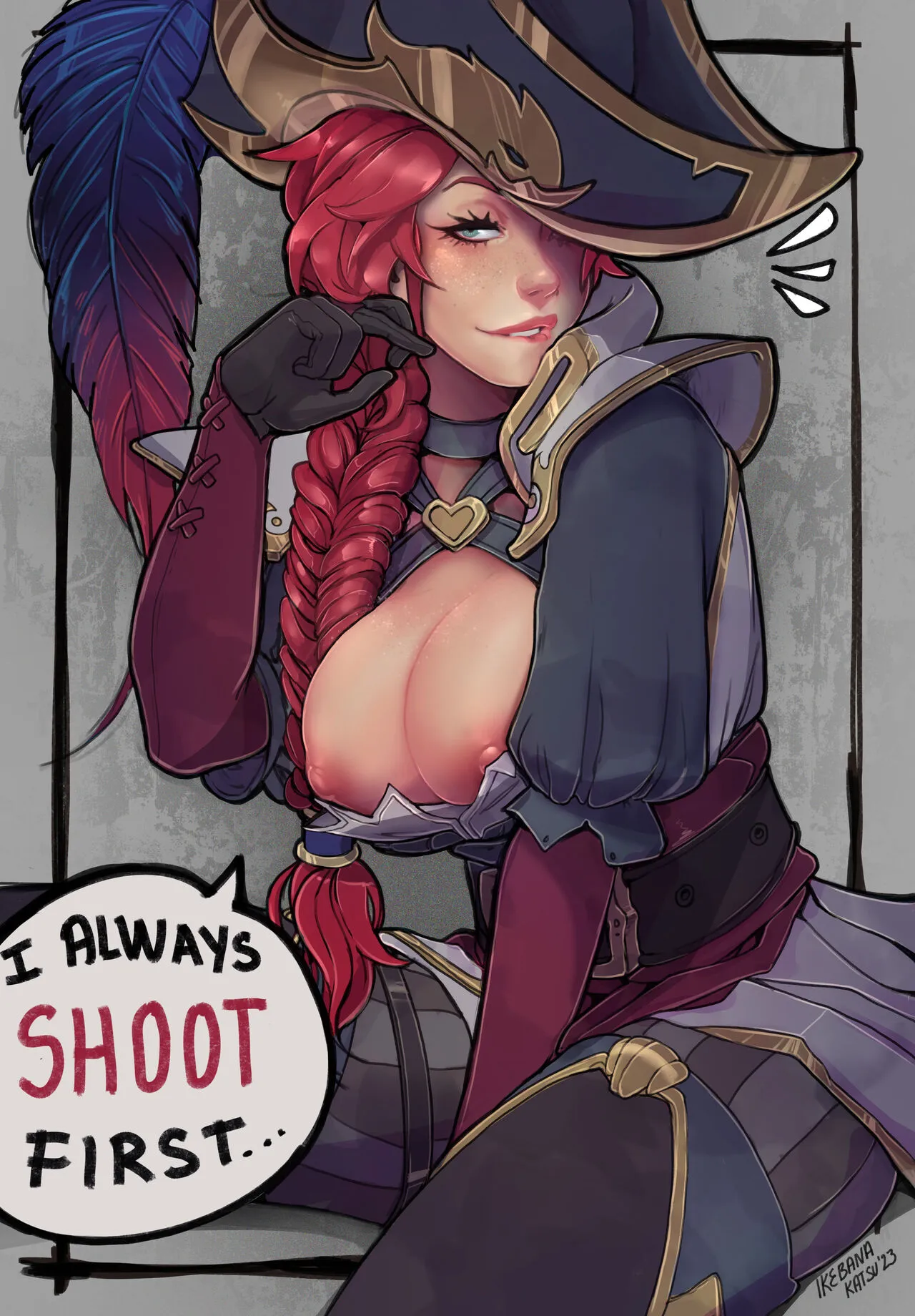 Miss Fortune Always Shoots First porno comics