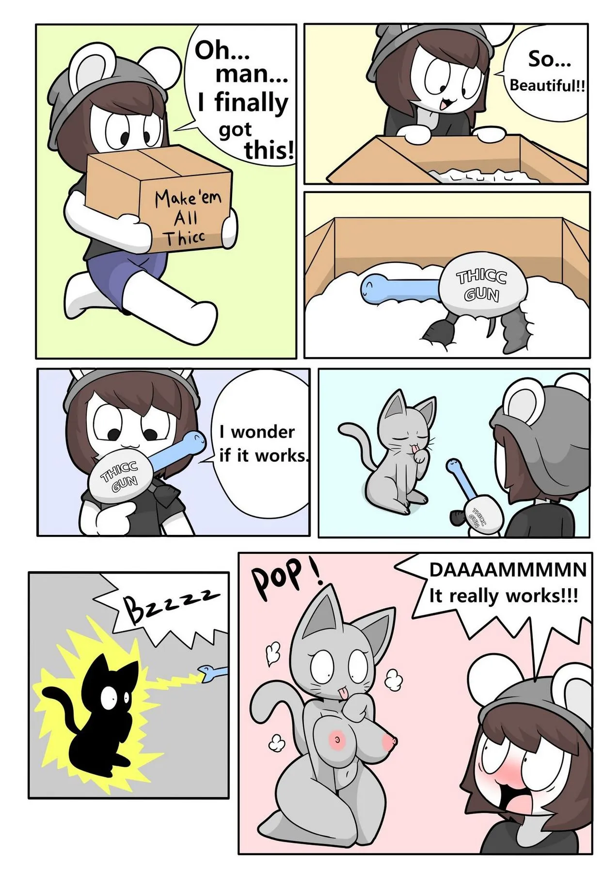 Thicc Gun porno comics