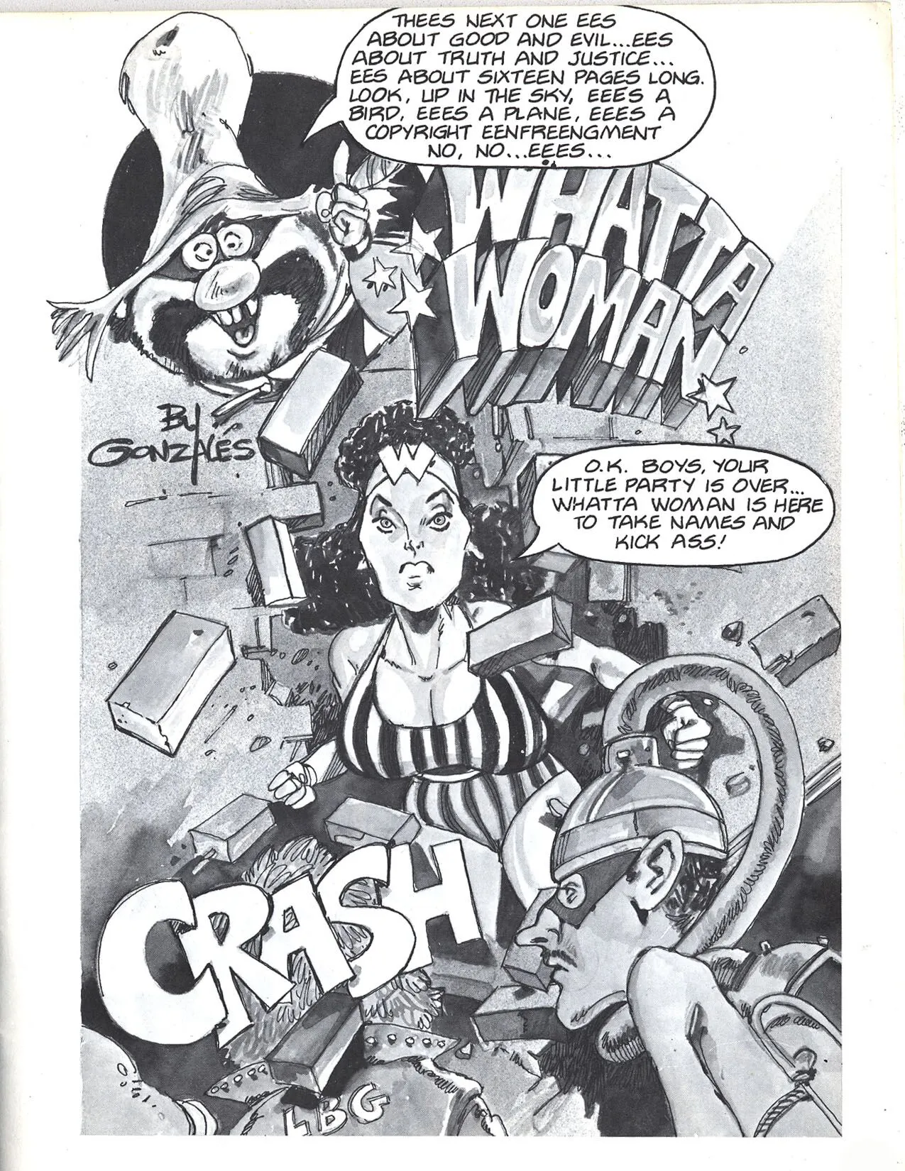 Whatta Woman porno comics