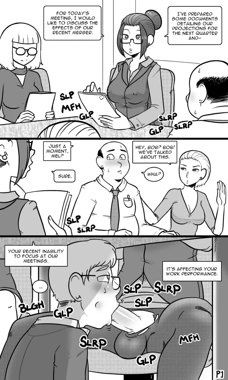 Office Role porno comics