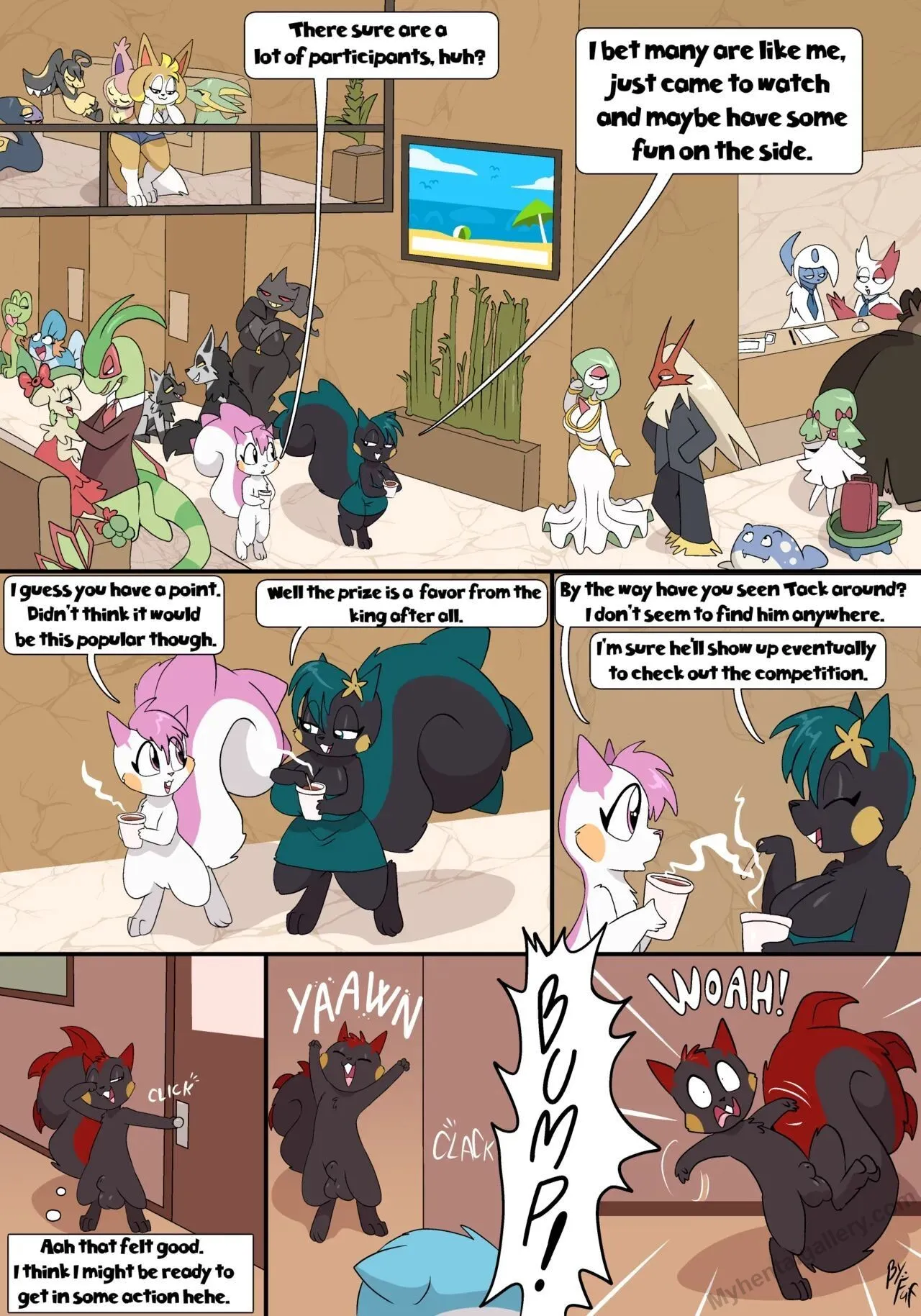 Meeting The Sibling porno comics Cover