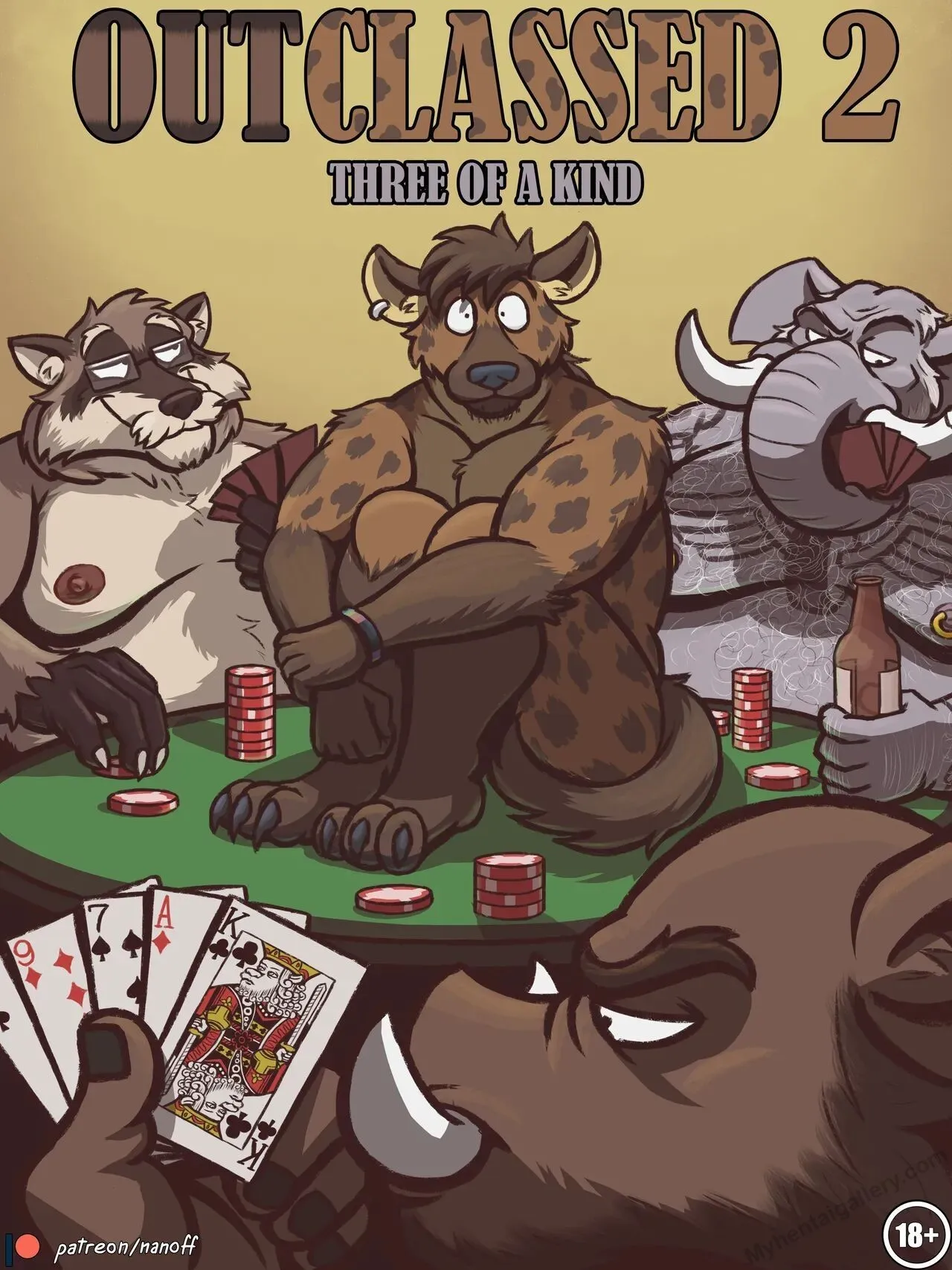 Outclassed 2 porno comics Cover