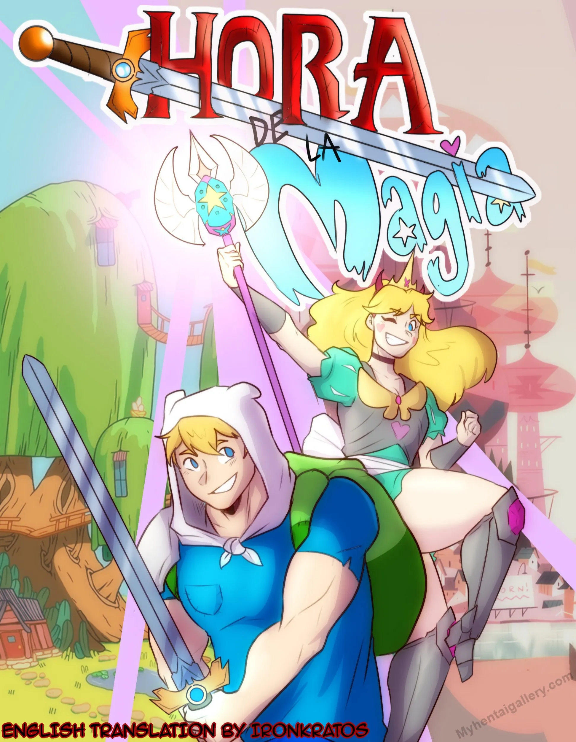 Magic Time! porno comics Cover