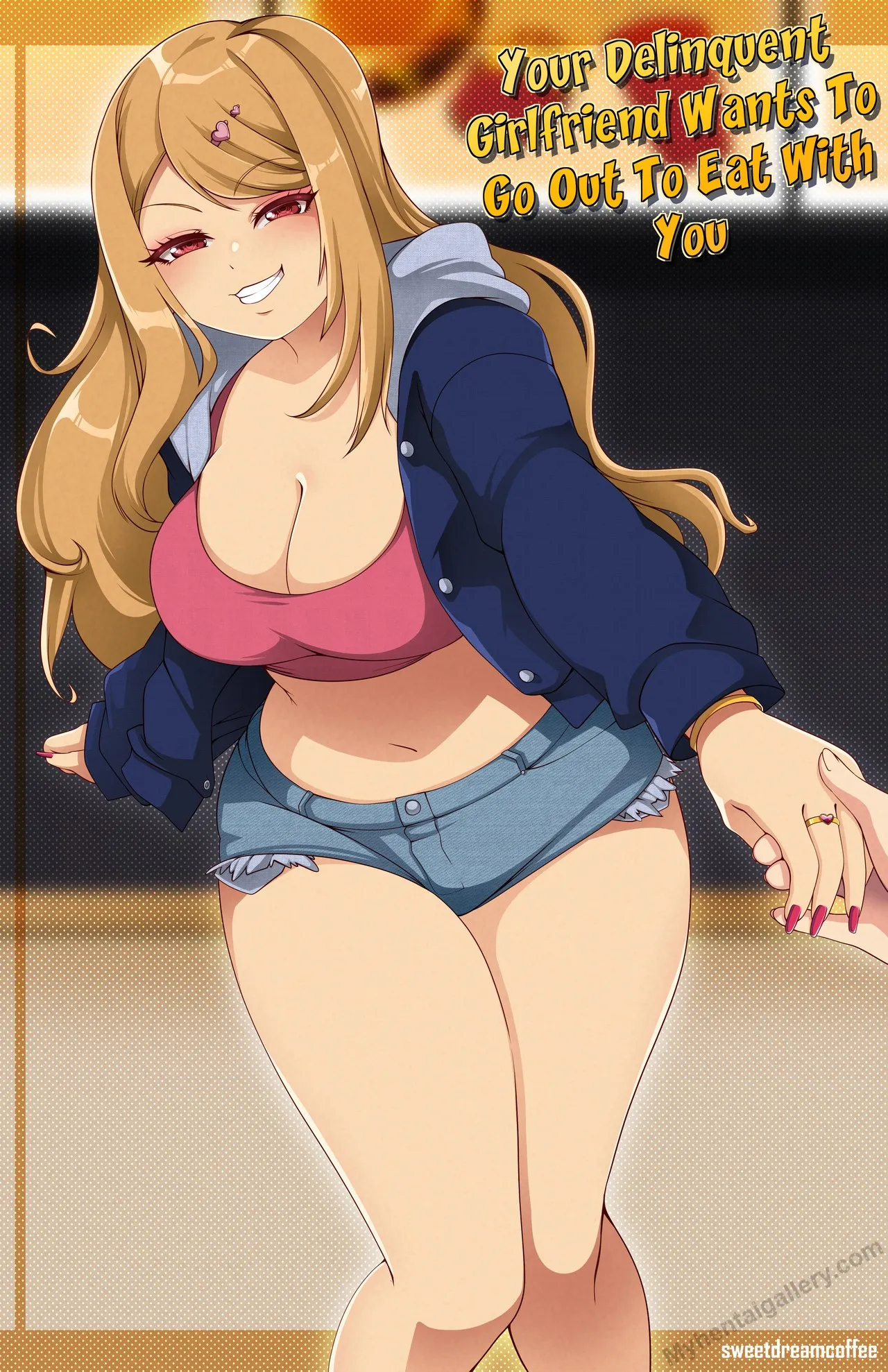 Your Delinquent Girlfriend Wants To Go Out To Eat With You porno comics