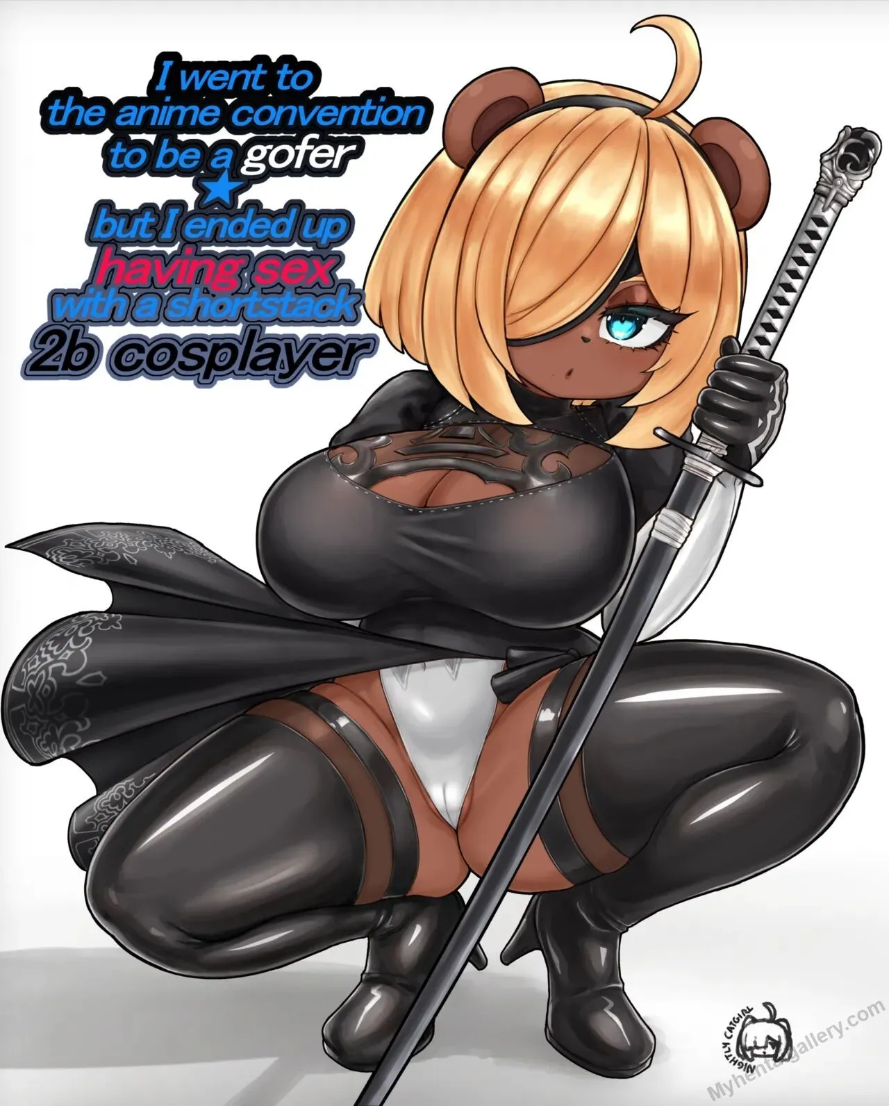 At The Anime Convention porno comics Cover