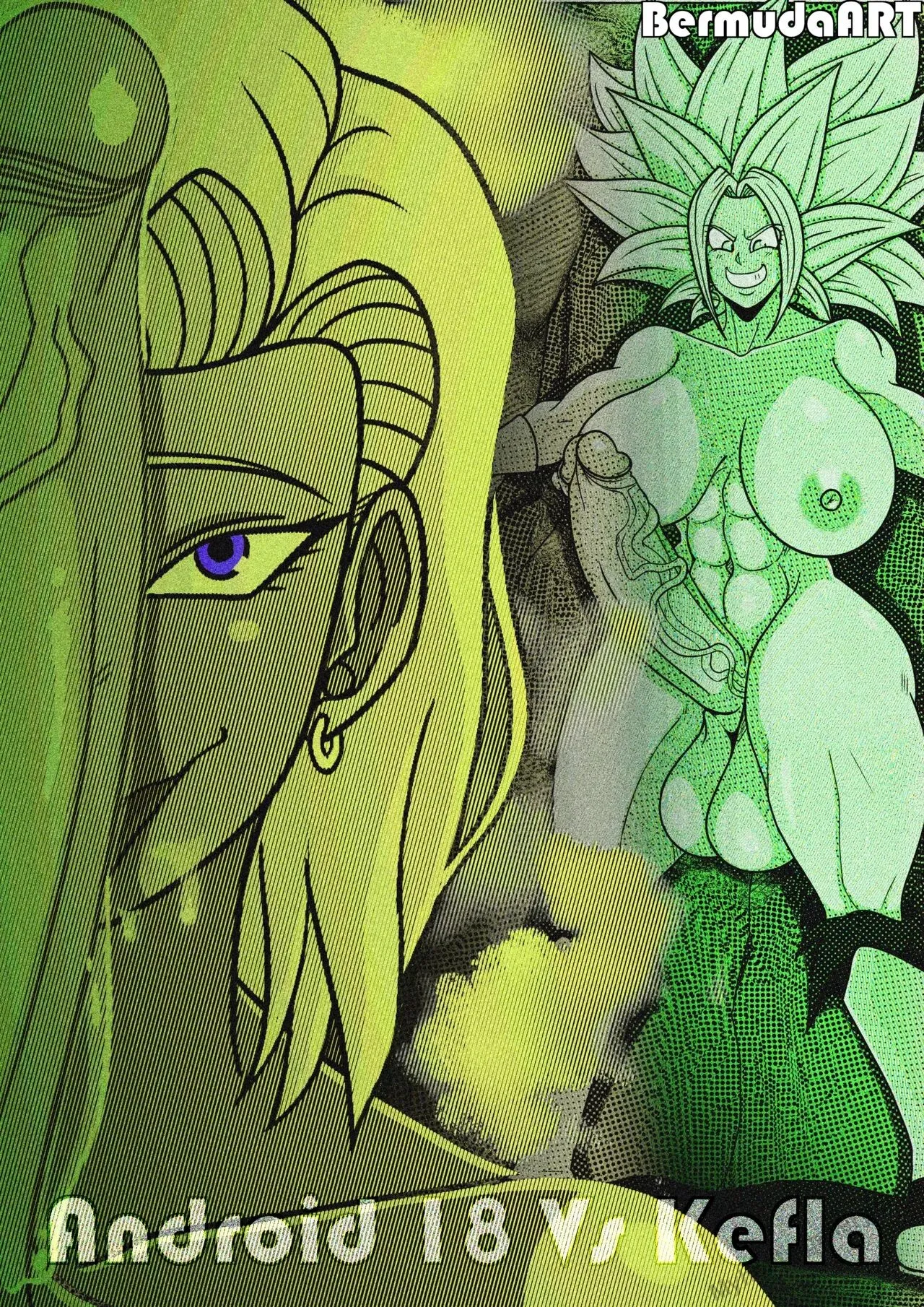 Android 18 Vs Kefla porno comics