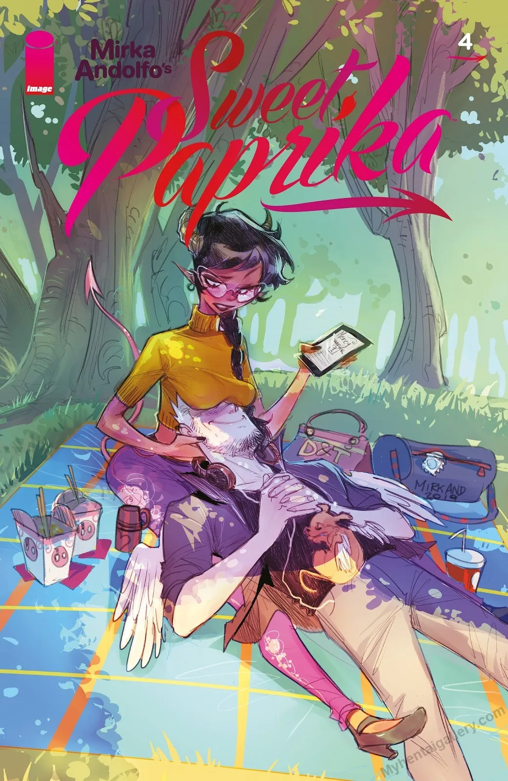 Sweet Paprika 4 porno comics Cover