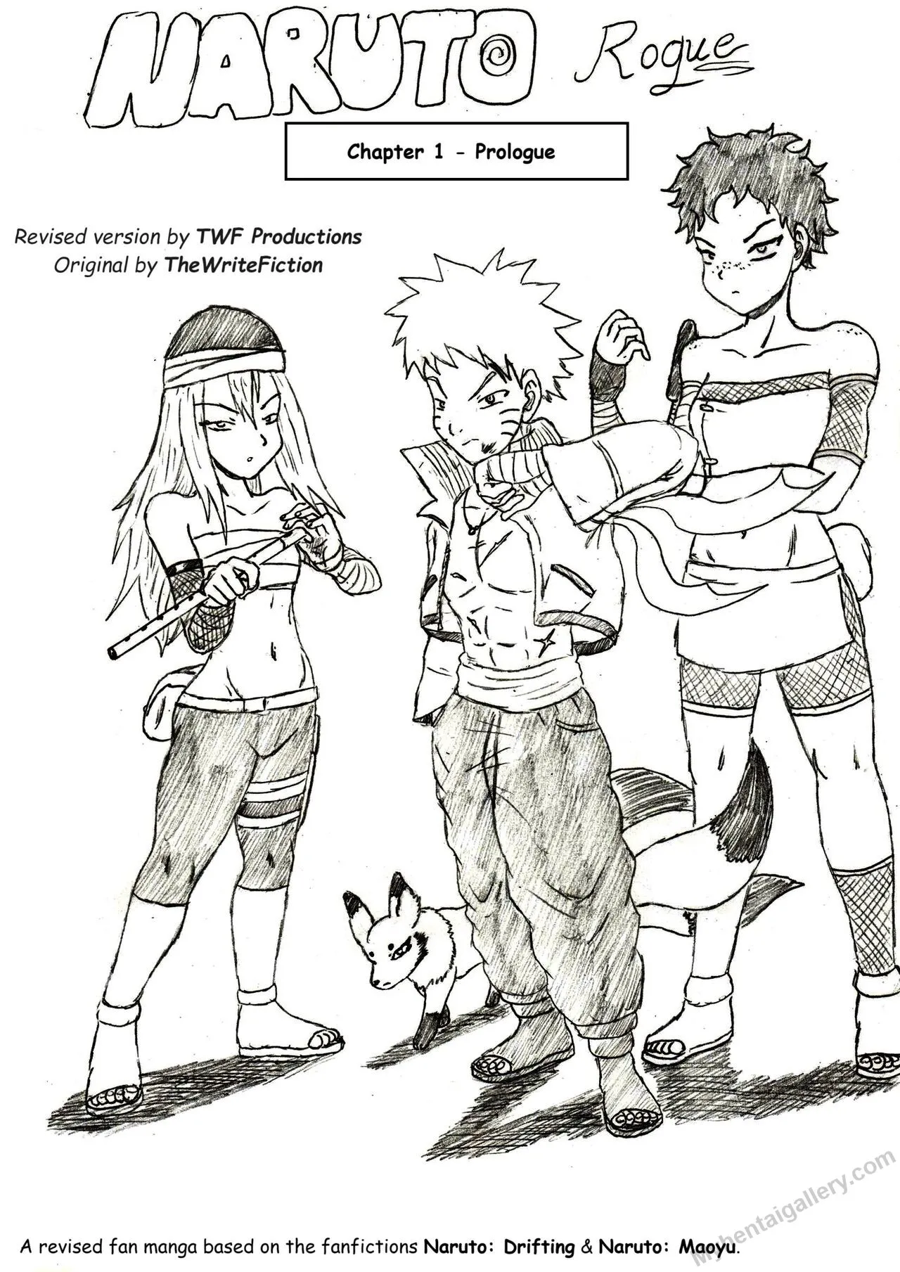 Naruto Rogue 1 - Prologue porno comics Cover