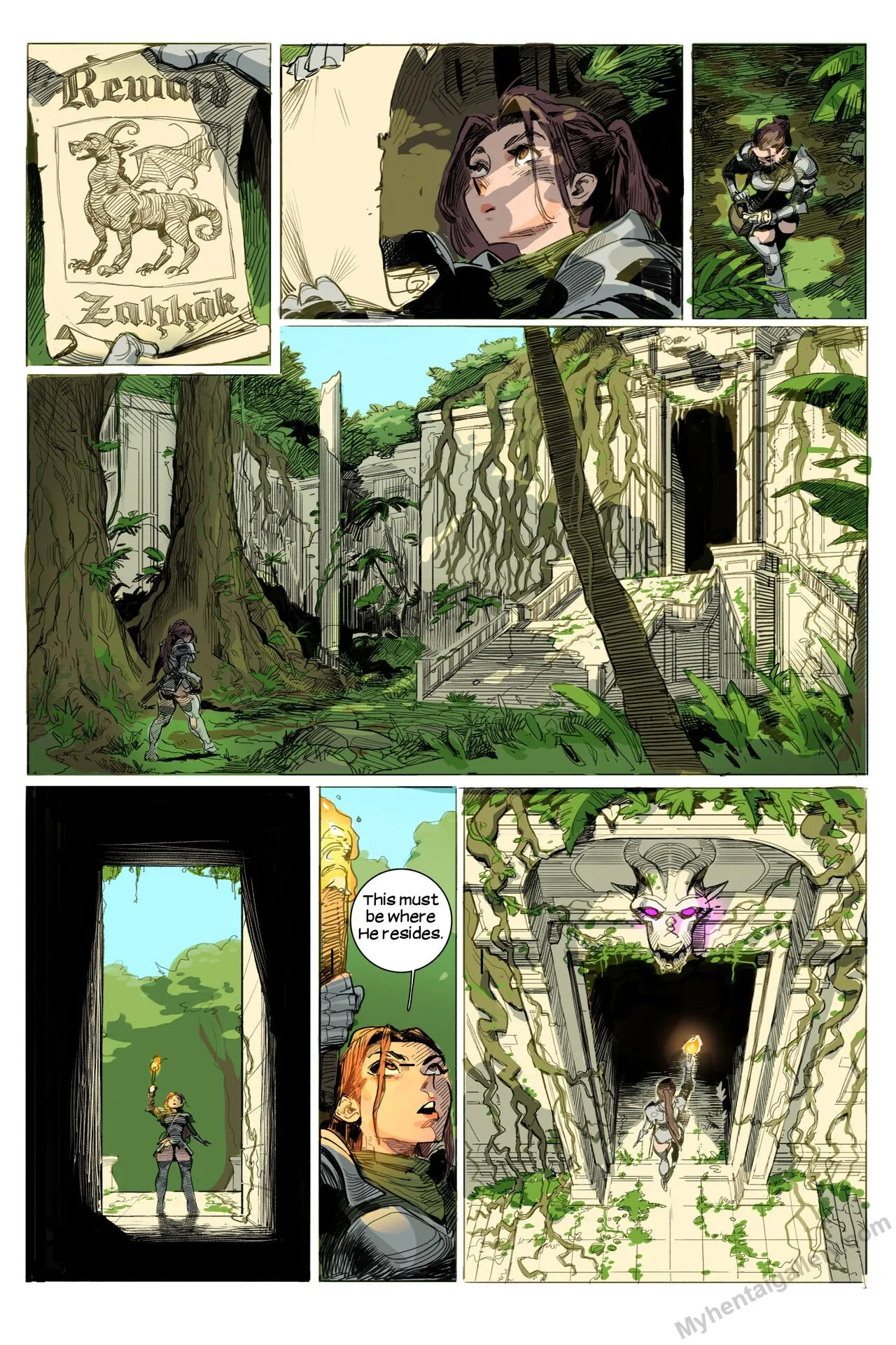 Dragon's Reward porno comics