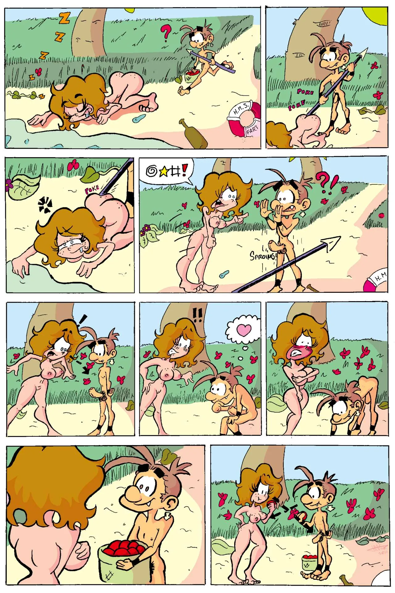 Thunk And Thought porno comics Cover