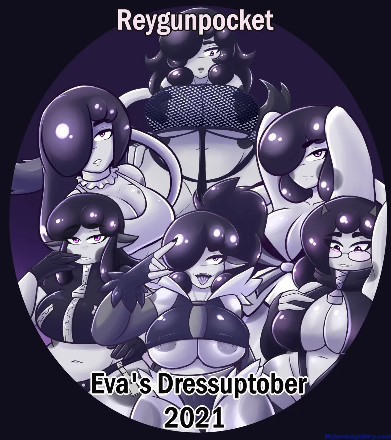 Eva's Dressuptober 2021 porno comics