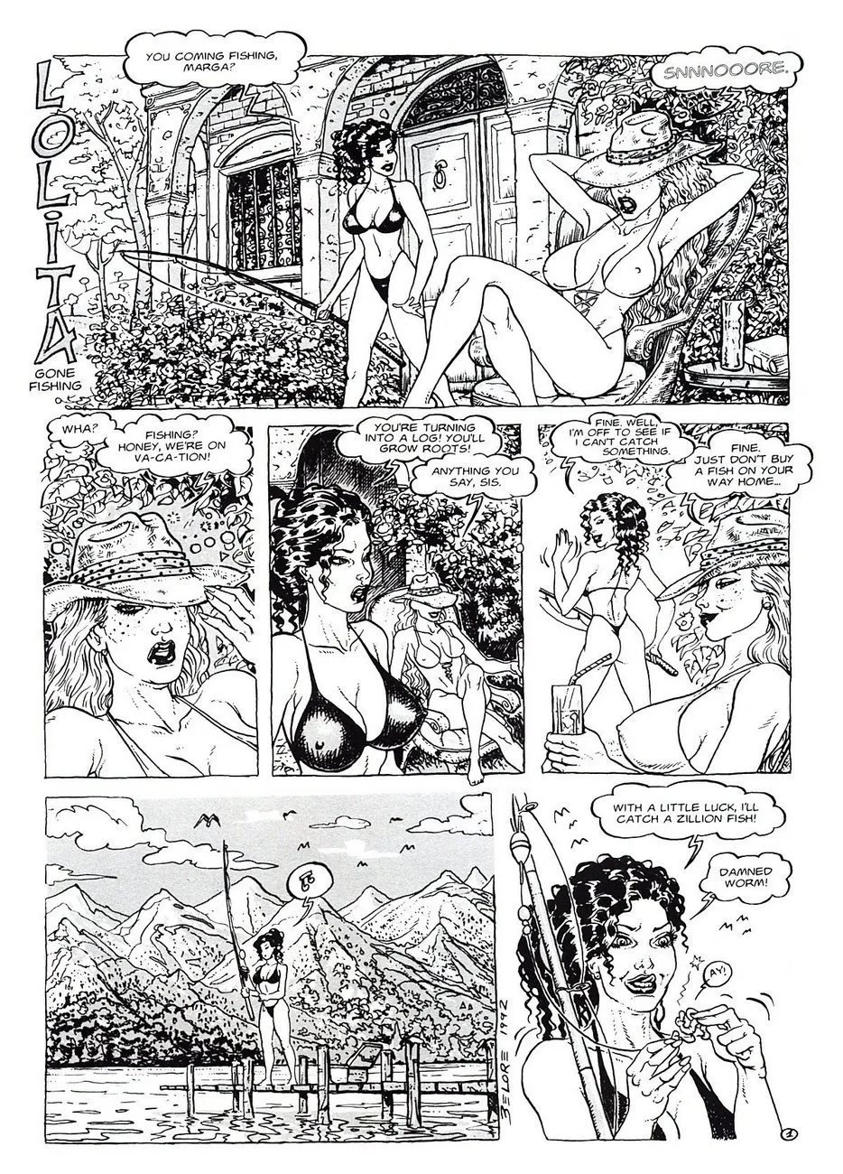 Lolita - Gone Fishing 1 porno comics