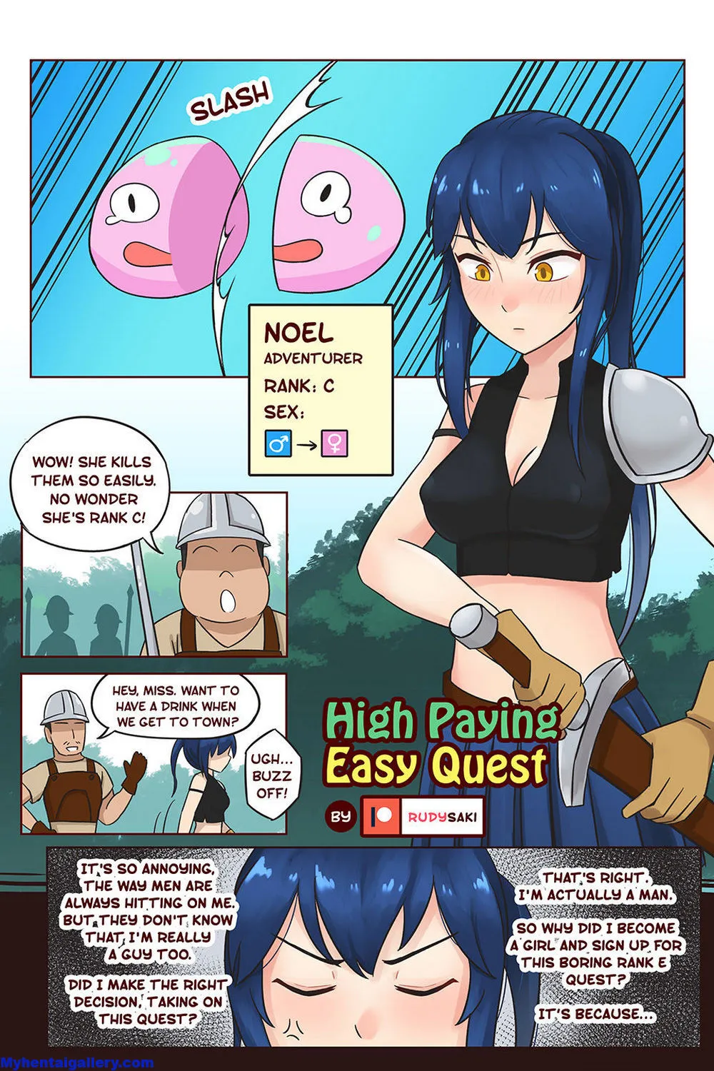 High Paying Easy Quest porno comics