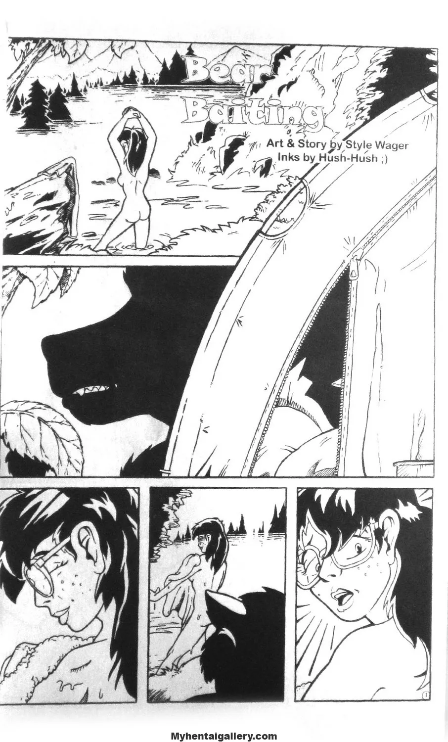 Bear Baiting porno comics