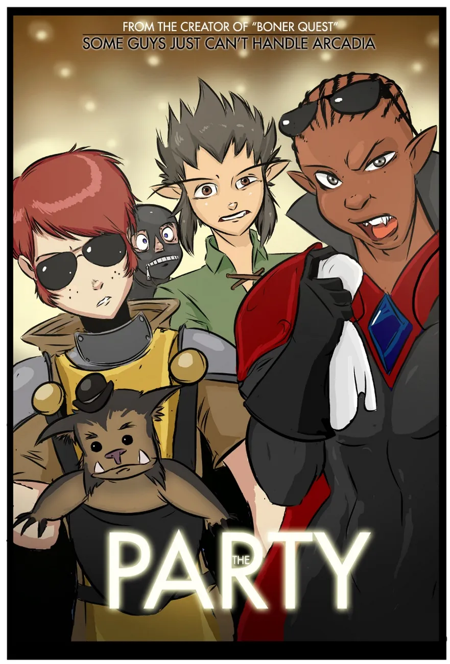 The Party 5 porno comics