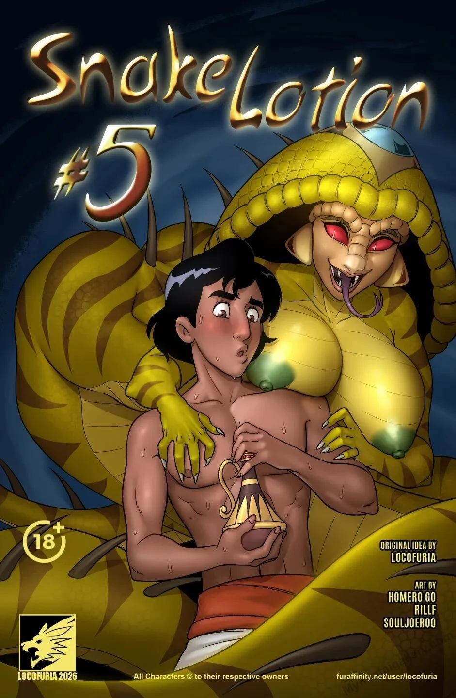 Snake Lotion 5 porno comics