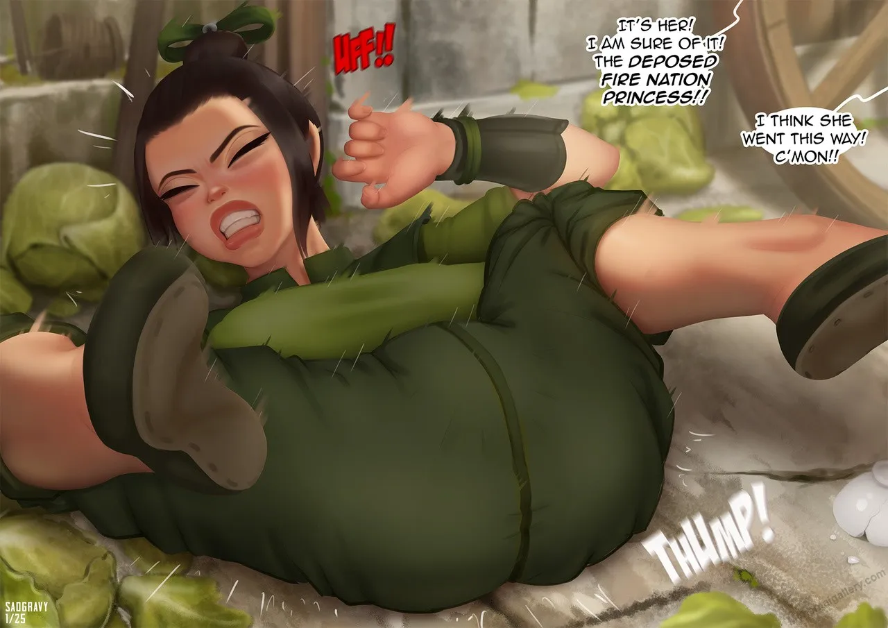 Azula x Slum Mutts (Nasty Version) porno comics Cover